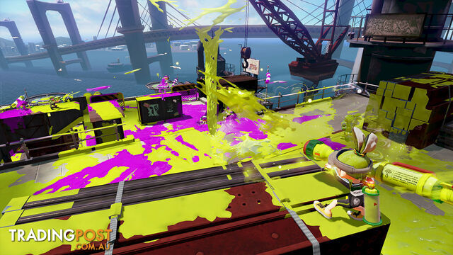 Splatoon [Pre-Owned] (Wii U WiiU) - Nintendo - P/O Wii U Software GTIN/EAN/UPC: 9318113991568 - photo 3 of 7
