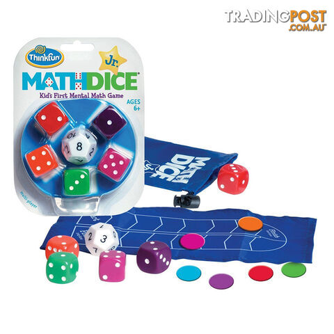 Thinkfun Math Dice Game Jr - ThinkFun - Toys Games & Puzzles GTIN/EAN/UPC: 019275015152