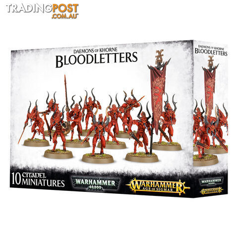 Warhammer: Age of Sigmar Daemons of Khorne Bloodletters - Games Workshop - Tabletop Miniatures GTIN/EAN/UPC: 5011921092864