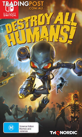 Destroy All Humans (Switch) - THQ Nordic - Switch Software GTIN/EAN/UPC: 9120080076571