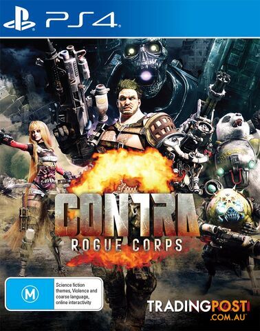 Contra: Rouge Corps (PS4) - Konami - PS4 Software GTIN/EAN/UPC: 4012927104866