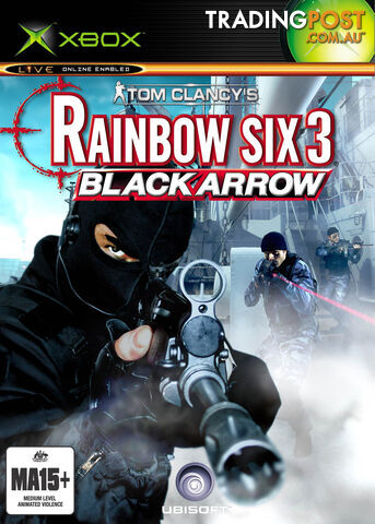 Tom Clancy's Rainbow Six 3: Black Arrow [Pre-Owned] (Xbox (Original)) - Retro...
