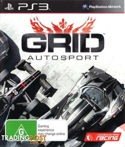 GRID Autosport [Pre-Owned] (PS3) - Codemasters - Retro P/O PS3 Software...