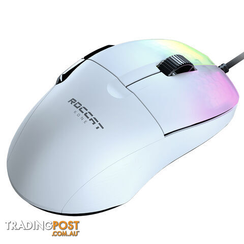 ROCCAT KONE Pro Ergonomic Performance Gaming Mouse (White) - Roccat - PC Accessory GTIN/EAN/UPC: 731855504060 - photo 3 of 9