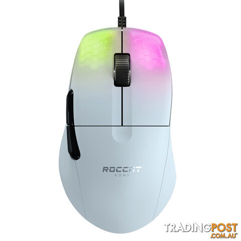 ROCCAT KONE Pro Ergonomic Performance Gaming Mouse (White) - Roccat - PC Accessory GTIN/EAN/UPC: 731855504060 - photo 2 of 9