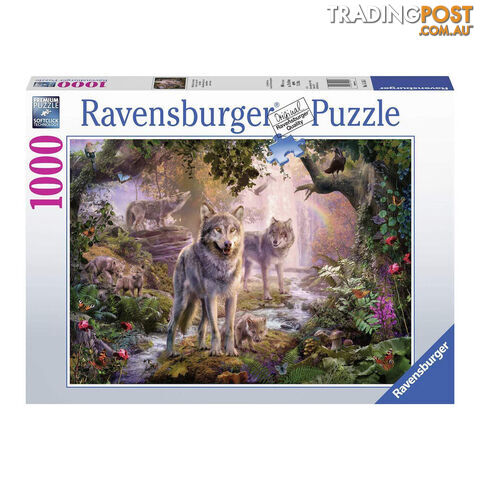 Ravensburger Summer Wolves 1000 Piece Jigsaw Puzzle - Ravensburger - Tabletop Jigsaw Puzzle GTIN/EAN/UPC: 4005556151851