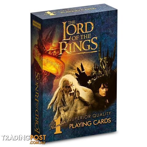 Waddingtons: Lord of the Rings Playing Cards - Waddingtons - Tabletop Card Game GTIN/EAN/UPC: 5036905043946