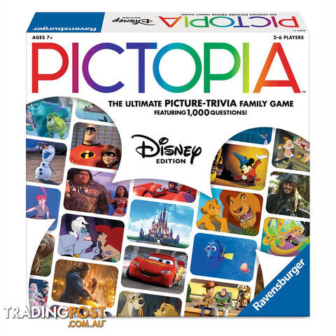 Ravensburger Pictopia Disney Edition Board Game - Ravensburger - Tabletop Board Game GTIN/EAN/UPC: 4005556262922