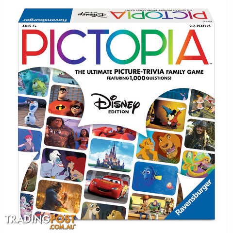 Ravensburger Pictopia Disney Edition Board Game - Ravensburger - Tabletop Board Game GTIN/EAN/UPC: 4005556262922
