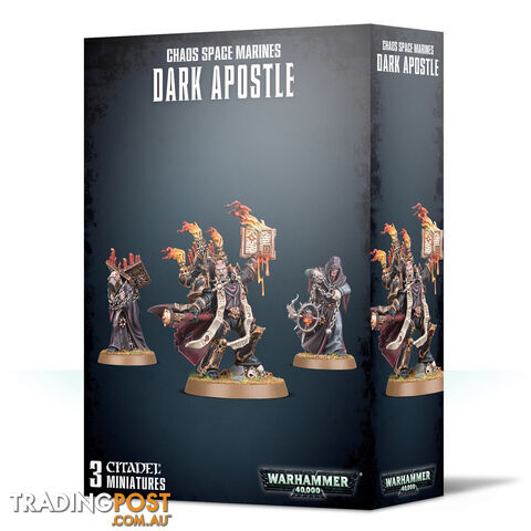 Warhammer 40,000 Chaos Space Marines Dark Apostle - Games Workshop - Tabletop Miniatures GTIN/EAN/UPC: 5011921178261