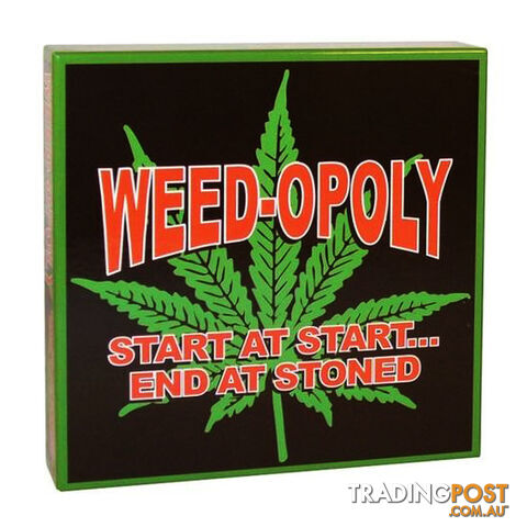 Weed-Opoly Board Game - Jedko Games - Tabletop Board Game GTIN/EAN/UPC: 035756001162