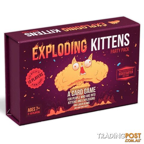 Exploding Kittens Party Pack Card Game - Exploding Kittens LLC - Tabletop Card Game GTIN/EAN/UPC: 852131006068