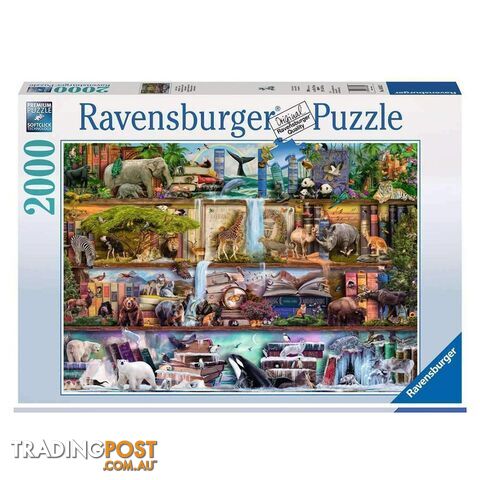 Ravensburger Wild Kingdom 2000 Piece Jigsaw Puzzle - Ravensburger - Tabletop Jigsaw Puzzle GTIN/EAN/UPC: 4005556166527