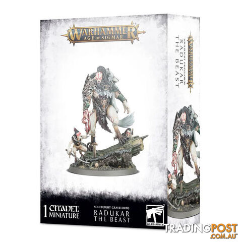 Warhammer Age of Sigmar Soulblight Gravelords Radukar the Beast - Games Workshop - Tabletop Miniatures GTIN/EAN/UPC: 5011921139033