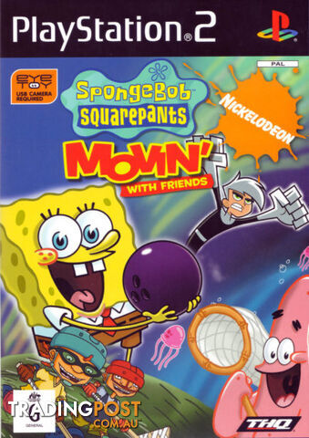 Spongebob Squarepants Movin With Friends [Pre-Owned] (PS2) - Retro PS2 Software...