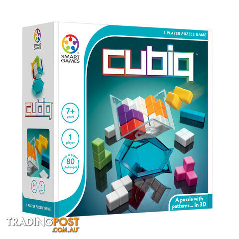 Smart Games Cubiq Puzzle Game - Smart Games - Tabletop Puzzle Game GTIN/EAN/UPC: 5414301524052