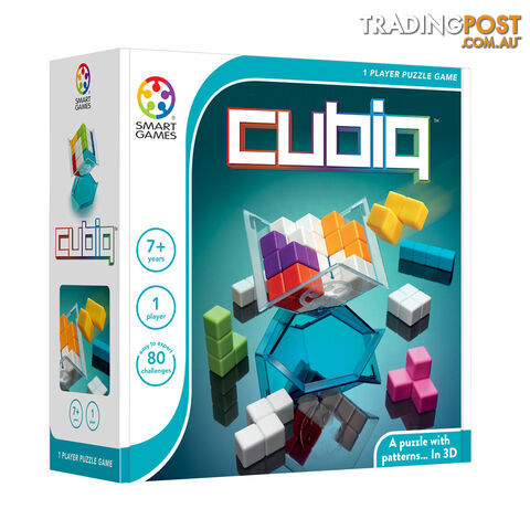 Smart Games Cubiq Puzzle Game - Smart Games - Tabletop Puzzle Game GTIN/EAN/UPC: 5414301524052