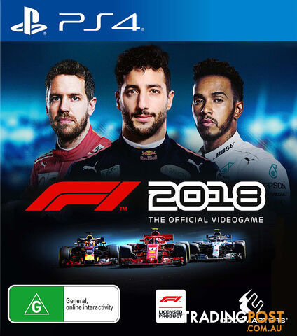 F1 2018 [Pre-Owned] (PS4) - Bandai Namco Entertainment - P/O PS4 Software GTIN/EAN/UPC: 4020628762285