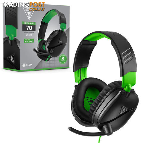 Turtle Beach Recon 70X Gaming Headset for Xbox One & Xbox Series X - Turtle Beach - Headset GTIN/EAN/UPC: 731855025558