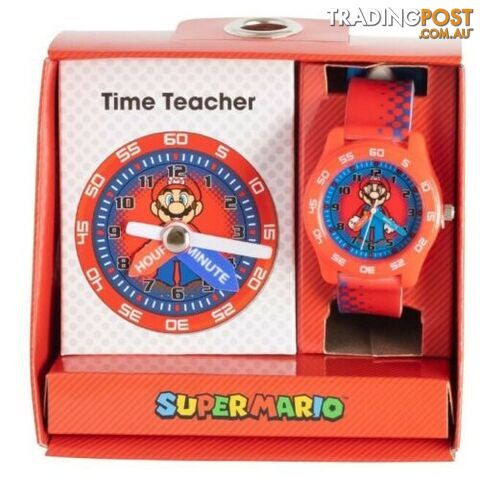 You Monkey Super Mario Time Teacher Watch Pack Red/Blue - You Monkey AUS - Merch Clothing Accessories GTIN/EAN/UPC: 030506554325