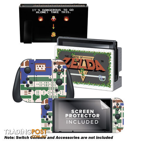 Controller Gear The Legend of Zelda Retro Nintendo Skin - Controller Gear - Switch Accessory GTIN/EAN/UPC: 812059034222 - photo 2 of 4