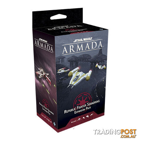 Star Wars Armada: Republic Fighter Squadrons Expansion Board Game - Fantasy Flight Games - Tabletop Miniatures GTIN/EAN/UPC: 841333111748