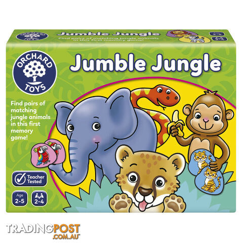 Orchard Toys Jumble Jungle Card Game - Orchard Toys - Toys Games & Puzzles GTIN/EAN/UPC: 5011863001887