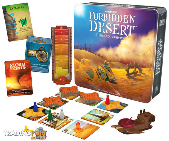 Forbidden Desert Card Game - Gamewright - Tabletop Card Game GTIN/EAN/UPC: 759751004156