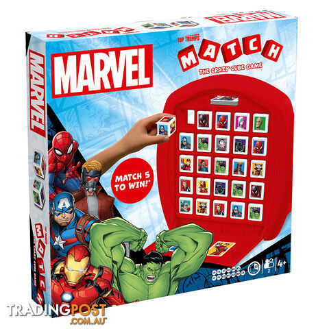 Top Trumps Marvel Universe Match - Winning Moves - Tabletop Board Game GTIN/EAN/UPC: 5036905042673