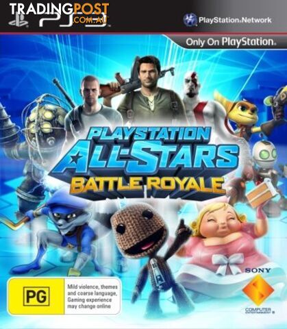 PlayStation All-Stars Battle Royale [Pre-Owned] (PS3) - Sony Interactive Entertainment - Retro P/O PS3 Software GTIN/EAN/UPC: 711719200857