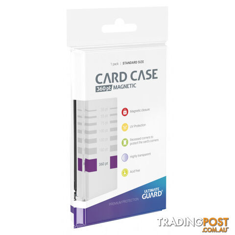 Ultimate Guard 360pt Magnetic Card Case - Ultimate Guard - Tabletop Trading Cards Accessory GTIN/EAN/UPC: 4056133014762