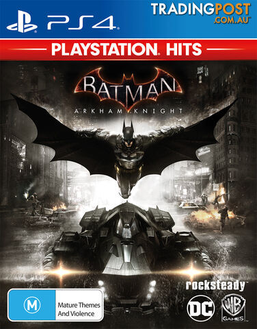 Batman: Arkham Knight (PlayStation Hits) (PS4) - Warner Bros. Interactive Entertainment - PS4 Software GTIN/EAN/UPC: 9325336203538