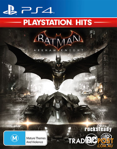 Batman: Arkham Knight (PlayStation Hits) (PS4) - Warner Bros. Interactive Entertainment - PS4 Software GTIN/EAN/UPC: 9325336203538