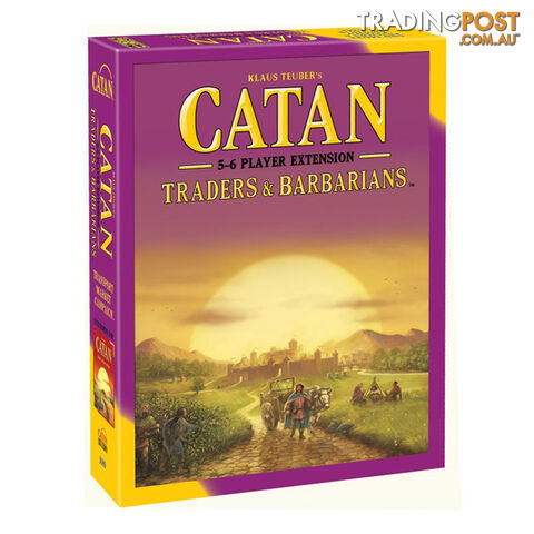 Catan: Traders & Barbarians 5-6 Player Extension Expansion Board Game - Mayfair Games - Tabletop Board Game GTIN/EAN/UPC: 029877030804
