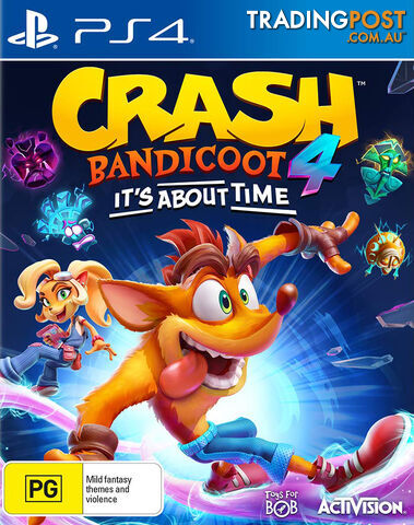 Crash Bandicoot 4: It's About Time [Pre-Owned] (PS4) - Activision - P/O PS4 Software GTIN/EAN/UPC: 5030917291531