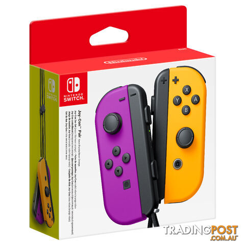Nintendo Switch Joy-Con Neon Purple & Orange Controller Pair - Nintendo - Switch Accessory GTIN/EAN/UPC: 045496431310