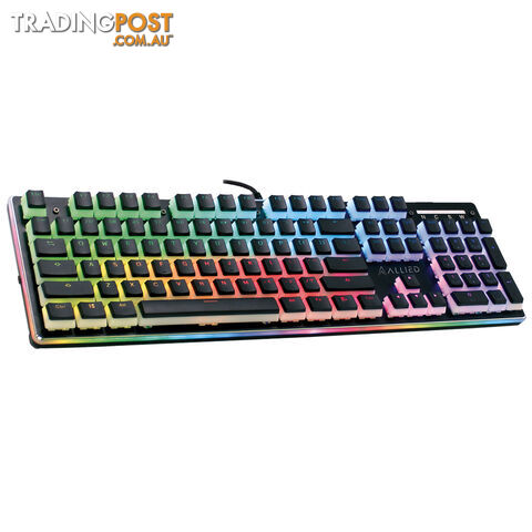 Allied Firehawk RGB Mechanical Gaming Keyboard (Outemu Blue Switch) - Allied Corporation Asia Pacific Pty Ltd. - PC Accessory GTIN/EAN/UPC: 740528902935
