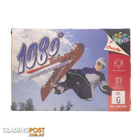 1080 Snowboarding (Boxed) [Pre-Owned] (N64) - Retro N64 Software