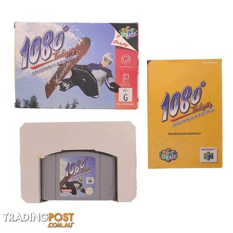 1080 Snowboarding (Boxed) [Pre-Owned] (N64) - Retro N64 Software - photo 2 of 2