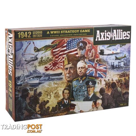 Axis & Allies 1942 2ND Edition Board Game - Avalon Hill Games - Tabletop Board Game GTIN/EAN/UPC: 5010993911240
