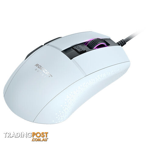 Roccat Burst Core Extreme Lightweight Optical Core Gaming Mouse (White) - Roccat - PC Accessory GTIN/EAN/UPC: 731855507511 - photo 3 of 10