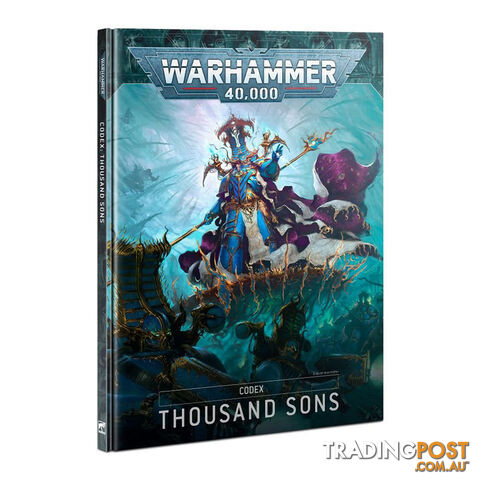 Warhammer: 40,000 Codex: Thousand Sons 2021 - Games Workshop - Tabletop Miniatures GTIN/EAN/UPC: 9781839061455