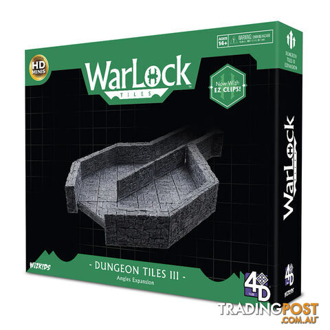 Warlock Tiles Dungeon Tiles III Angles - WizKids - Tabletop Role Playing Game GTIN/EAN/UPC: 634482165126