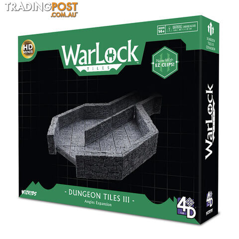 Warlock Tiles Dungeon Tiles III Angles - WizKids - Tabletop Role Playing Game GTIN/EAN/UPC: 634482165126