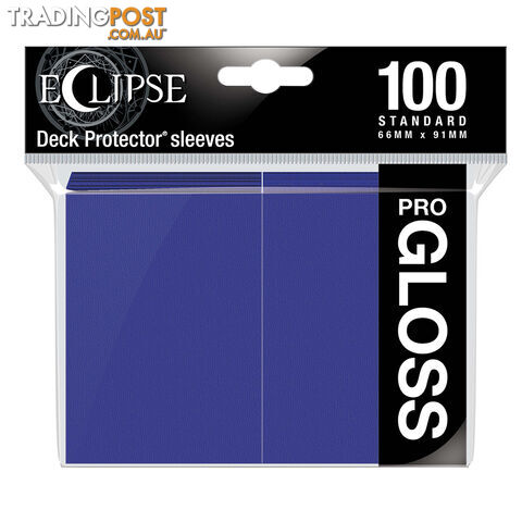 Ultra Pro Eclipse Gloss Deck Protectors 100 Pack (Royal Purple) - Ultra Pro - Tabletop Trading Cards Accessory GTIN/EAN/UPC: 074427156107