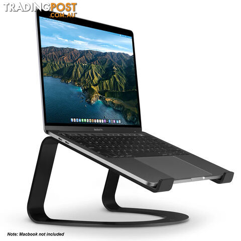 Twelve South Curve Desktop Stand for Macbook (Black) - Twelve South LLC - PC Accessory GTIN/EAN/UPC: 811370021607