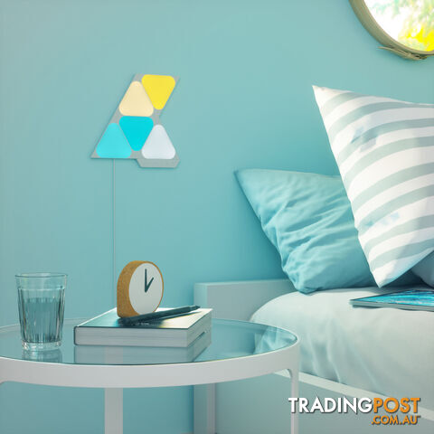 Nanoleaf Shapes Mini Triangles 10 Panel Expansion Pack - Nanoleaf - Merch Decor and Lifestyle GTIN/EAN/UPC: 840102701630 - photo 4 of 6