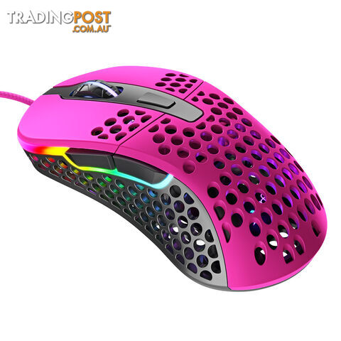 XTRFY M4 Ultra-Light RGB Gaming Mouse (Pink) - Xtrfy Gaming AB - PC Accessory GTIN/EAN/UPC: 7340086908702