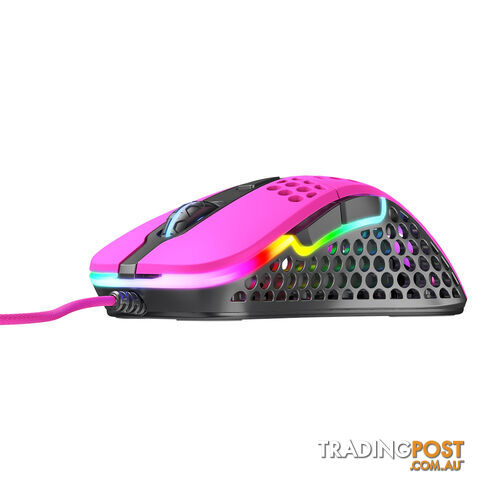 XTRFY M4 Ultra-Light RGB Gaming Mouse (Pink) - Xtrfy Gaming AB - PC Accessory GTIN/EAN/UPC: 7340086908702 - photo 2 of 7
