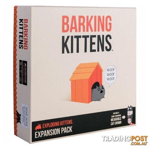 Exploding Kittens Barking Kittens Expansion Card Game - Exploding Kittens LLC - Tabletop Card Game GTIN/EAN/UPC: 852131006310